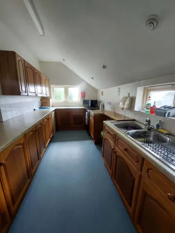 Parish hall kitchen